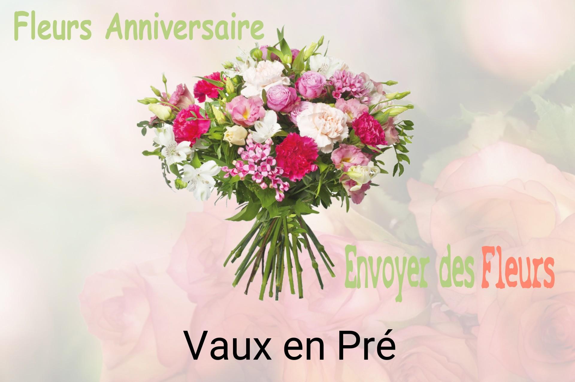 Bouquet de fleurs d’anniversaire livré à Vaux-en-Pré