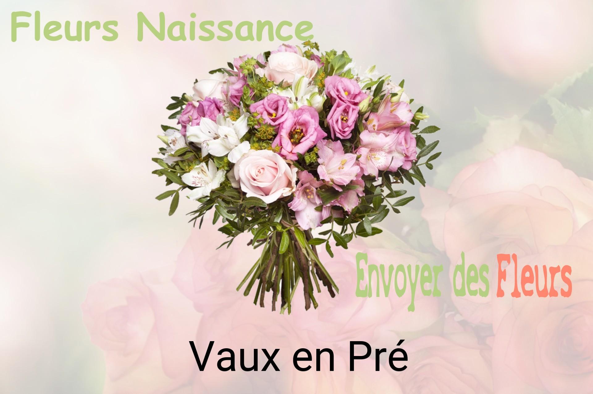 Bouquet de fleurs de naissance livré à Vaux-en-Pré