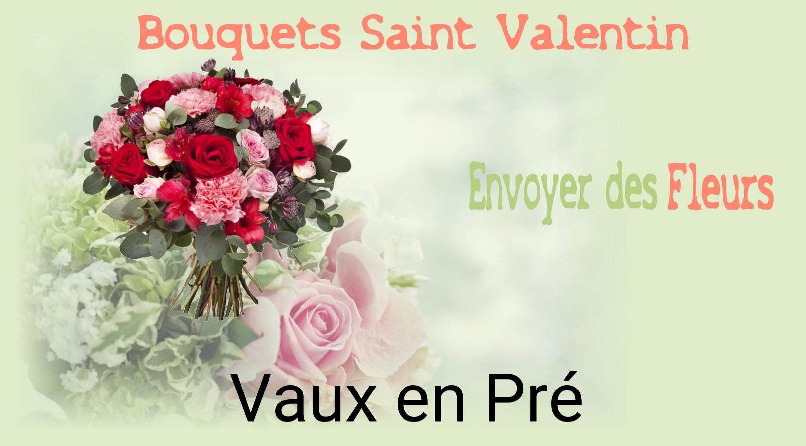 Roses de Saint-Valentin livrées à Vaux-en-Pré